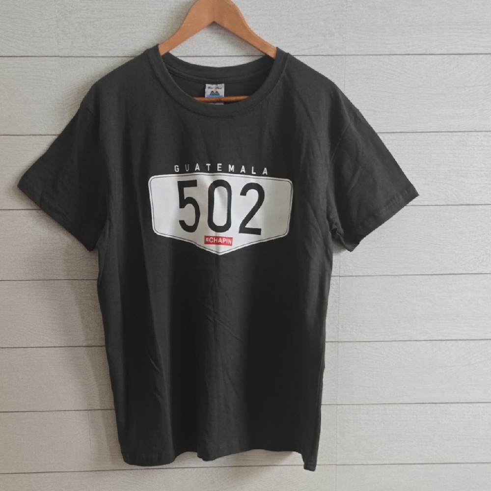 Guatemala 502 Black Graphic Tee